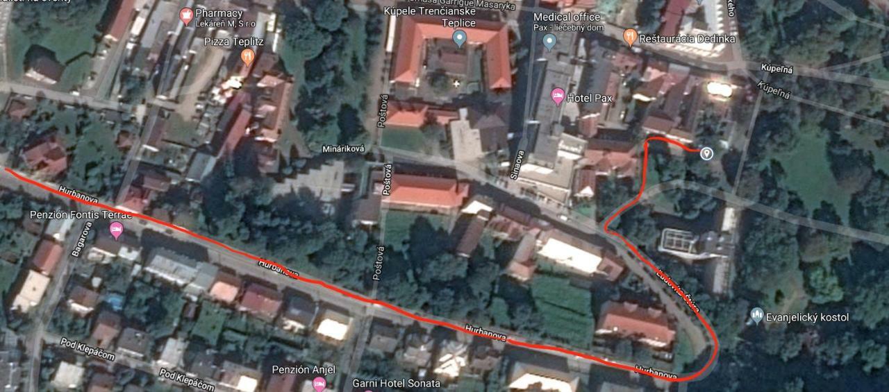 Penzión Zuzi Trenčianske Teplice Exterior foto